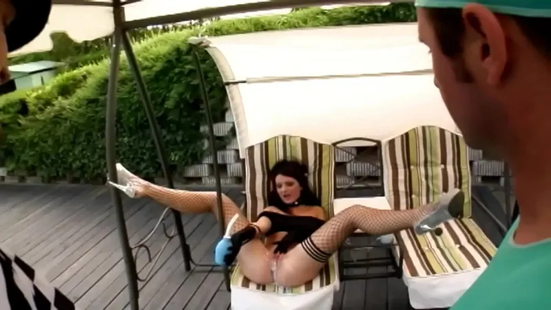 Jazmin Luna Gold, Ian Scott, David Perry - Euro Anal Creampie Outdoor Hardcore