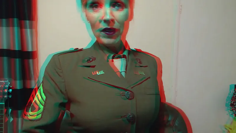 3D Bettie Hayward: Mature Matron Teasing 1940's USMC, Astonishing Stockings & Alluring Mature Pussy