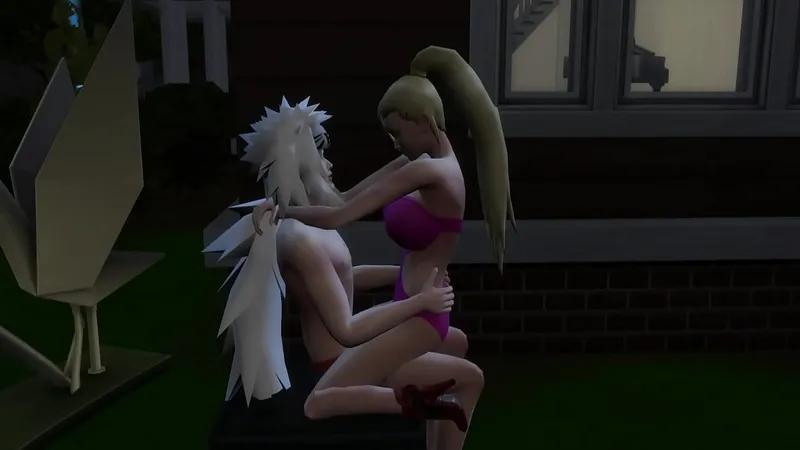Shippuden Cap 4 - Pervert Wise Man Fucks Friend (Anal & Cum Inside)