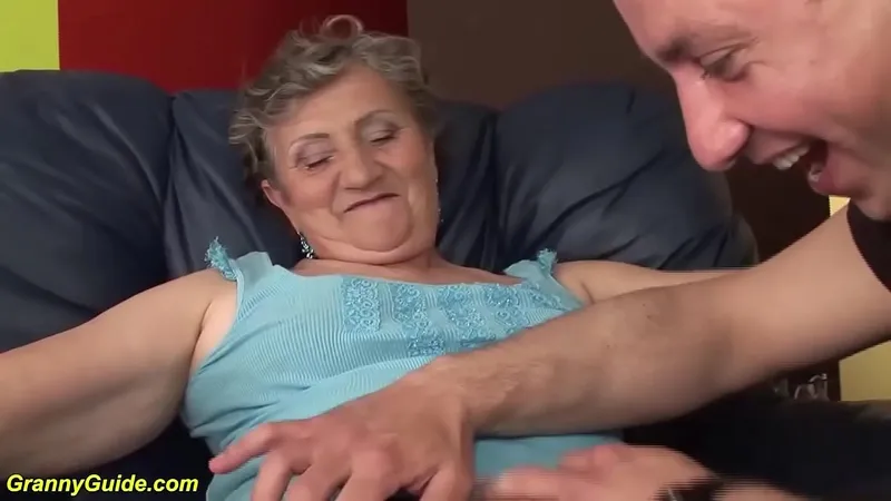 Chubby Granny Deep Fingered, Rimmed, Doggystyle Fucked by Step Grandson