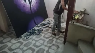 The vivi boss ended up giving her ass to the construction worker! Full video on RED.