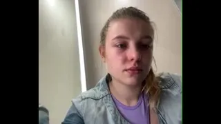 Hot masturbate in the fitting room