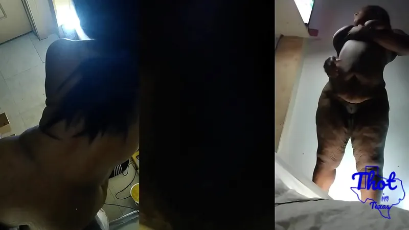 Ebony Wife Gets Strangers @ Gloryhole, Hews Texas Club
