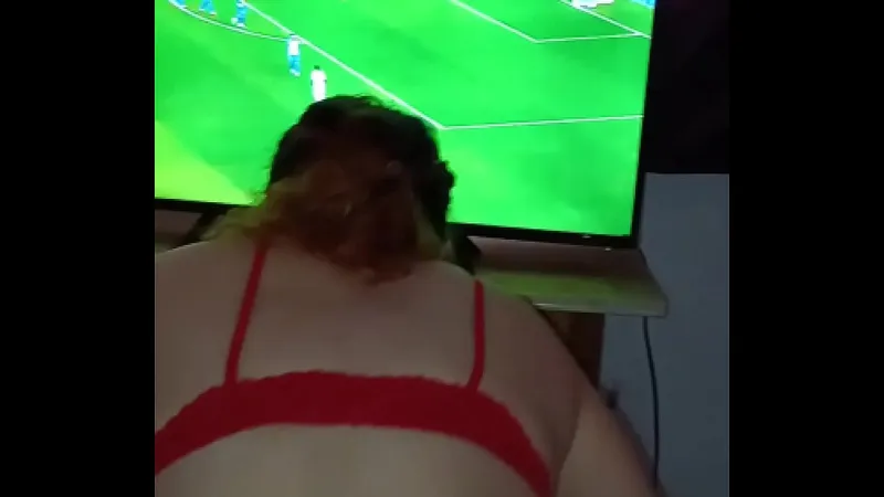 Best Friend's Mom Fucked During Real Madrid Game