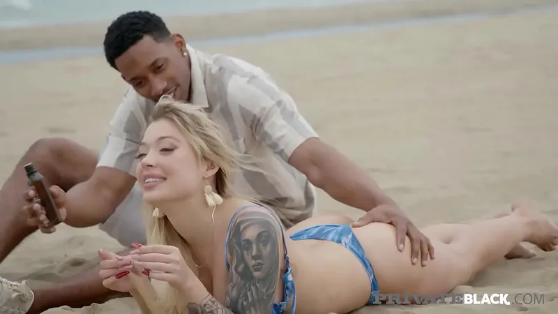 Inked Blonde Misha Maver - Deep Anal Drillings & Creampie