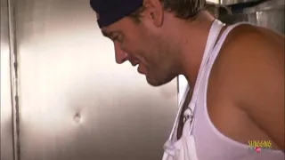 Horny milf fucks the man of her dreams in the alleyway behind her store