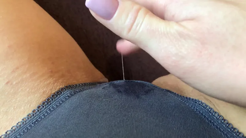 Super Wet Panties: Loud Cumming Pussy