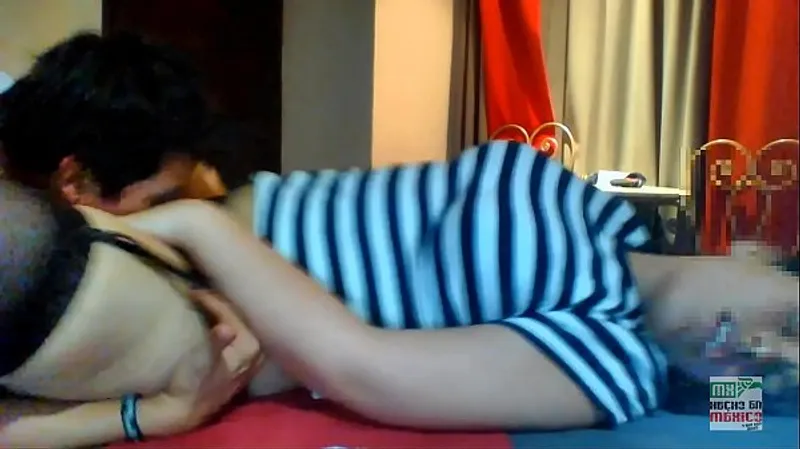 Young Mexican College Girl Escapes Classes & Fucks Black in Lingerie Motel