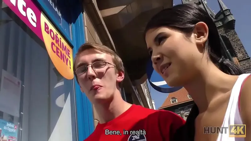 HUNT4K - Nerdy Cuckold Paid for GF Sex