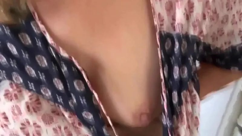 Mature Latin Wife Shows Tits, Friends Jerk Off, Cum on Her - Milky Tits