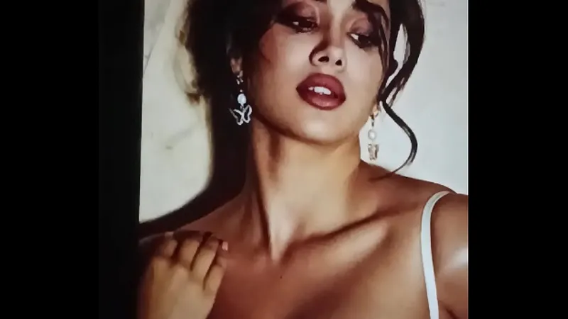 Janhvi Kapoor - Massive Cumshot Indian Babe