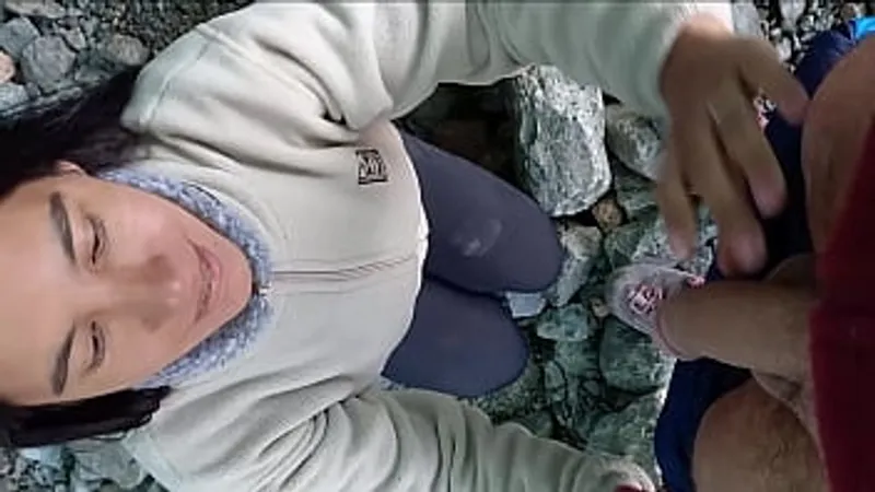 El Bolson Glacier Cock Suck & Swallow Cum Scene