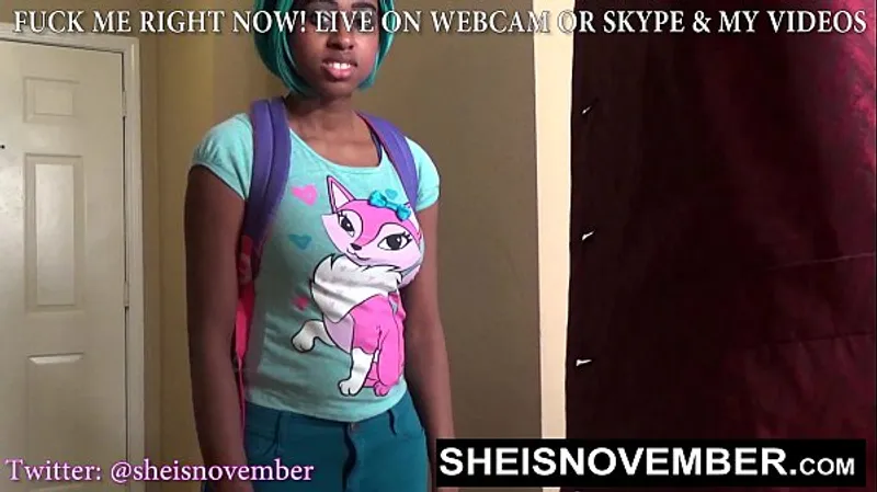 Sheisnovember's Secret: Wild BBC Fuck after Class Skipping, Intense Blowjob & Hardcore Sex