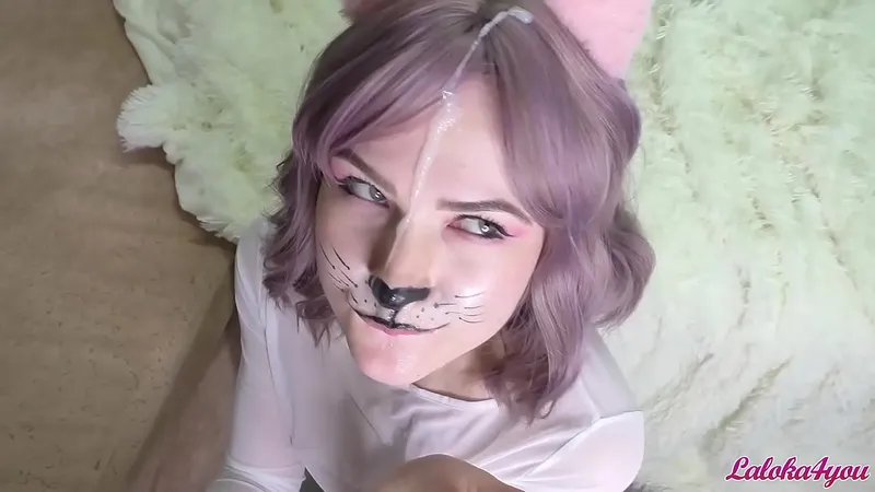 Laloka4you's Intense Facial Blowjob