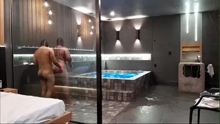 Best sex in the motel shower
