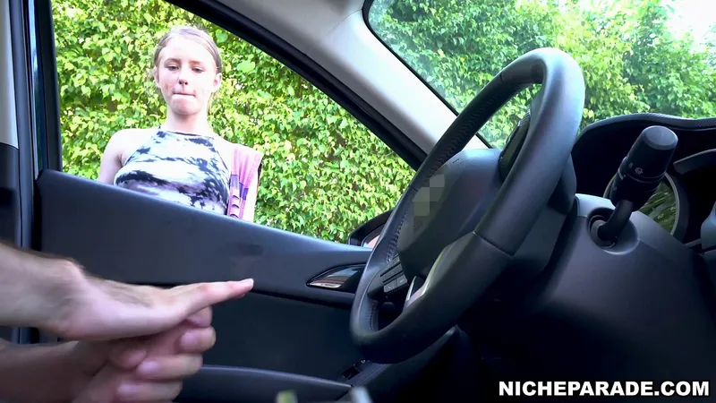 NICHE PARADE - Flash & Cum in Car