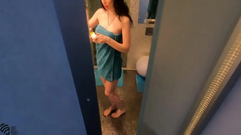 Step-mom Flashes Big Tits, Sucks & Swallows Cum