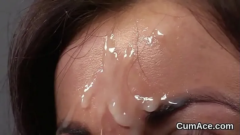 Deepthroat Lovin' - Girl Drenched in Cum Facials