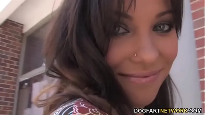 Alysa Takes BBC Facials at Gloryhole - Hardcore Cumshots