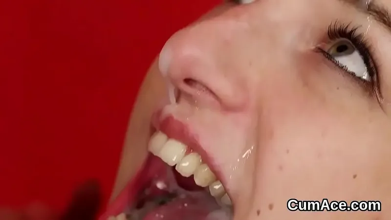 Throat Fucked Kitten - Facial Cum Shower