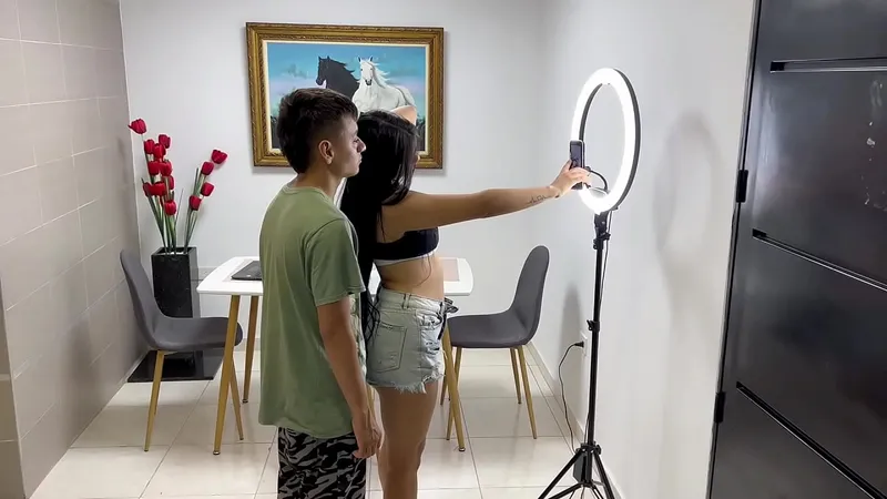Shy Stepsister's Video, I Can't Resist - Cum Inside Scene