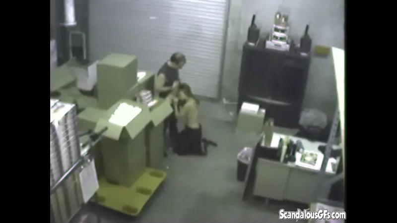 Passionate Fight, Intense Blowjob, Big Finish Caught On Cam
