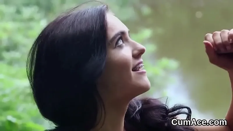 Deepthroat Fascination: Chick Covered in Facial Cum