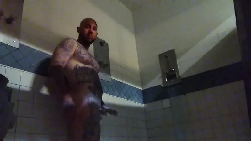 Big Dick Jailhouse Masturbation Cum Shot