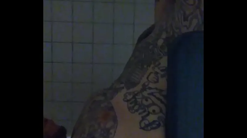 Big Dick Jailhouse Cumshot - White Guy