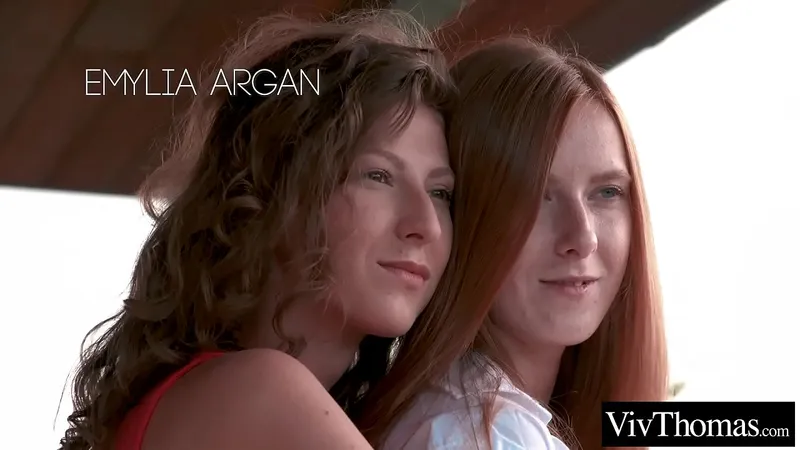 Redhead Gorgeously Licks Hairless Brunette's Hairy Pussy