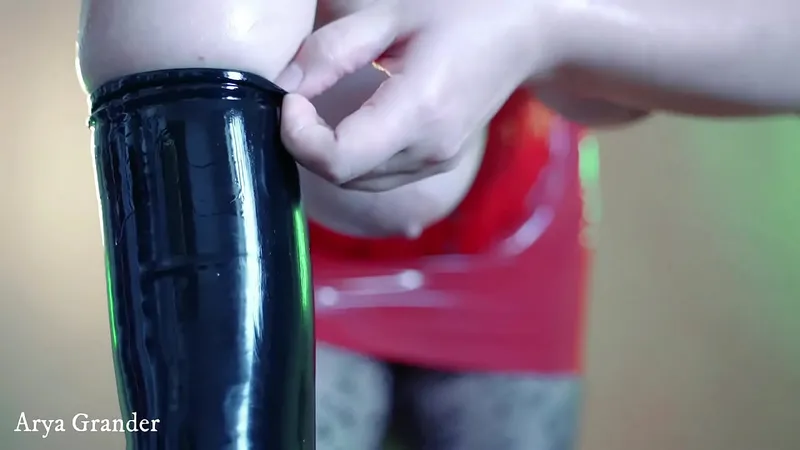 Curvy Milf Rubber Dress Fetish