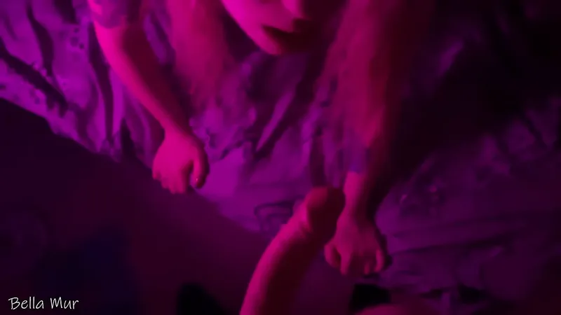 Master dominates curvy submissive