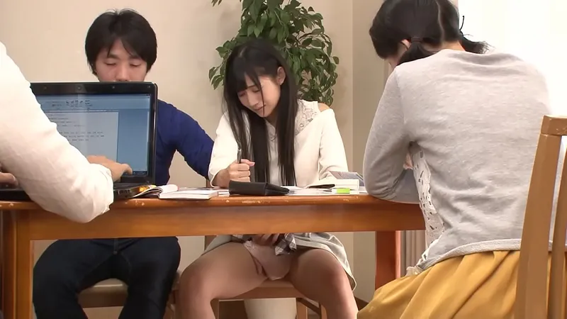 Silent Seduction: Cute Girl's Insidious Mischief [Part 1]