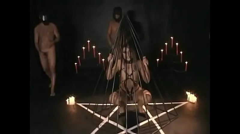 Sarah James in Secret Cult Sex Scene