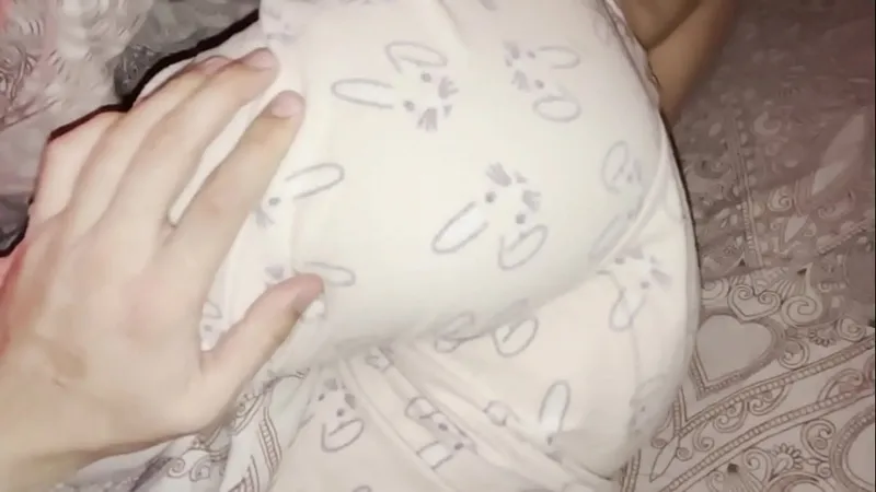 Stepsister in Bunny Pajamas - Passionate Lovemaking
