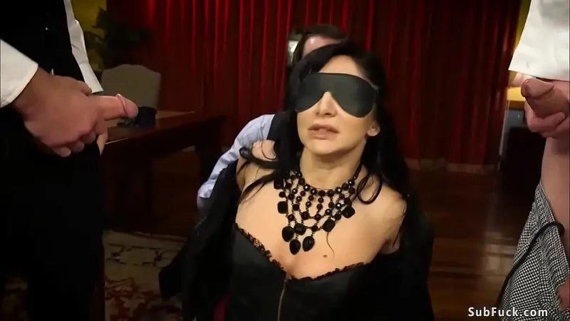Lea Lexis, Dark-Haired MILF - Husband's Bound Gangbang (Owen Gray)