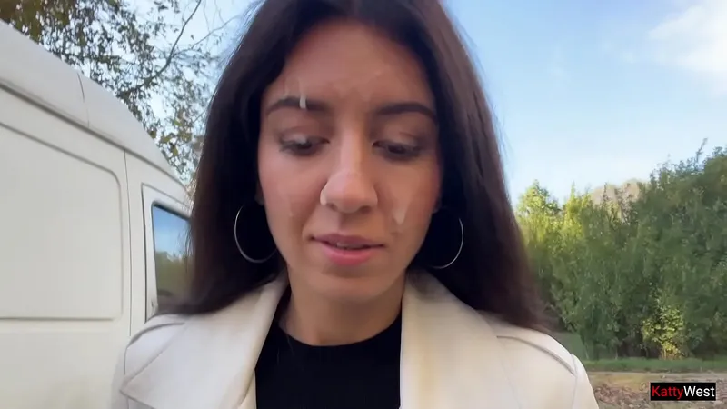 Cheating Wife Caught at Market with Semen-Stained Face - Public Humiliation
