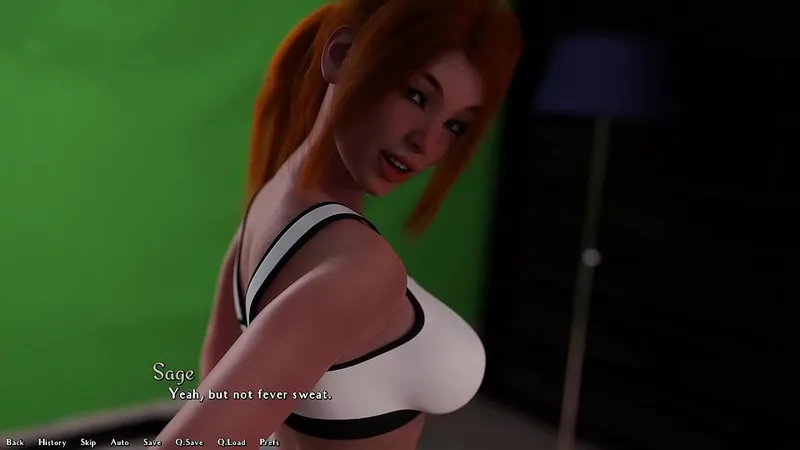 Redhead Sorority Prez Goes For It! Resists Rebound