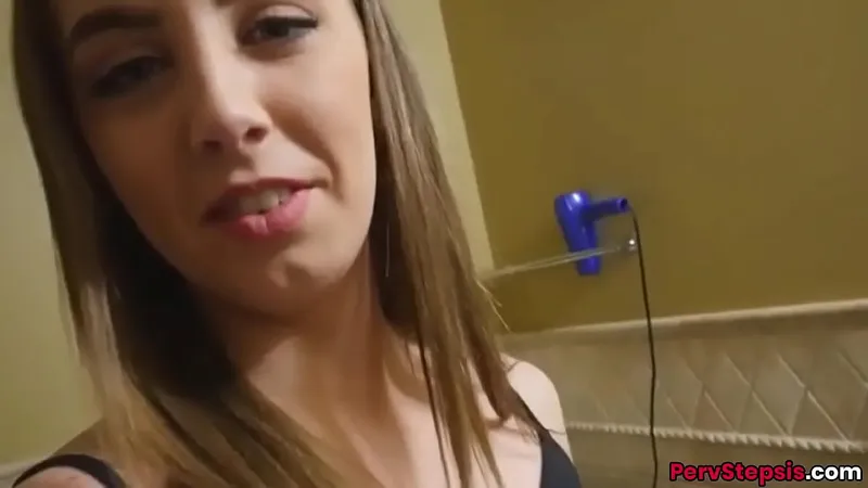 Cute Stepsis Craves Big Dick Fuck Lesson