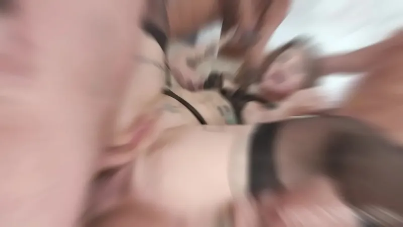 Adreena Winters' Squirt-filled 4on1, Messy Cumshot & Swallowed