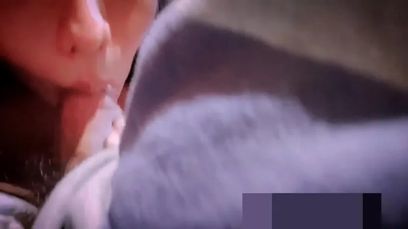 Curious Lesbian's First Blowjob Debut