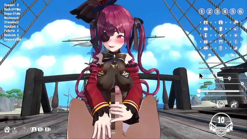 Big Boobed Captain's Debauchery (Episode 1)
