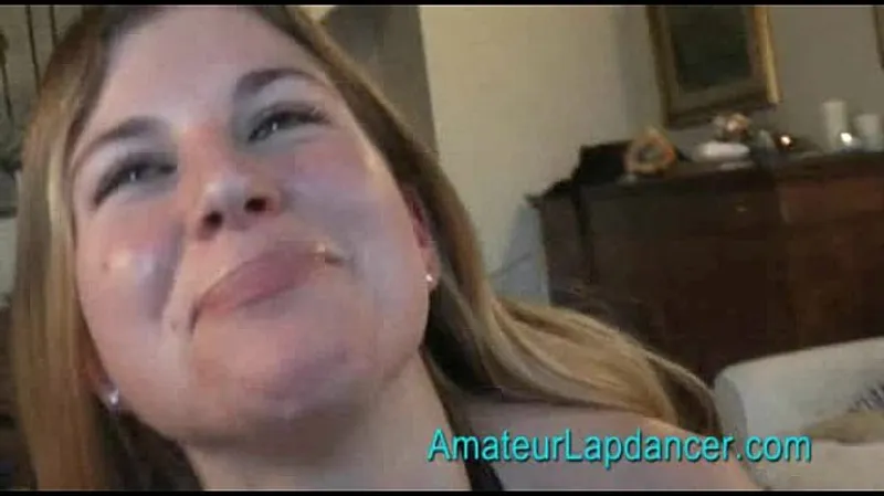 Czech Teen's Sizzling Lap Dance