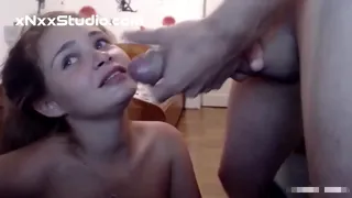 Cute teen throat fuck