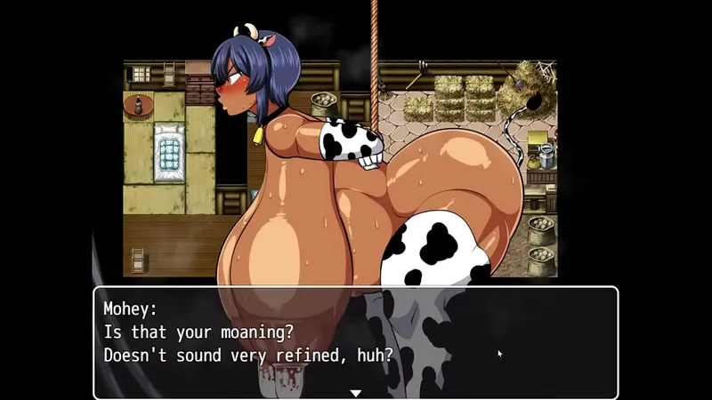 Natsuki's Pregnant Squirts (Hentai Game, Ep.40) Milking Machine Ejaculations!