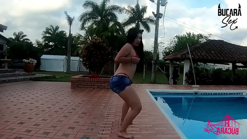 Colombian Slut's Explicit Dance on Boss's Farm