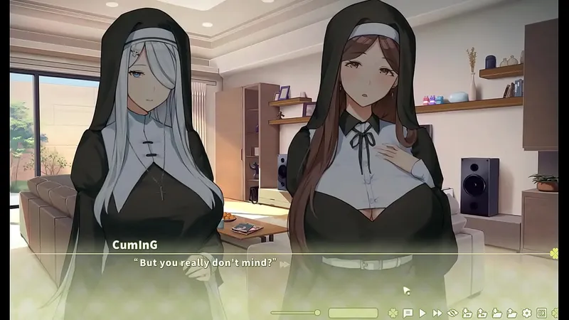 Summer Clover's Harem Hentai Game - Giant Cock Firing Spree!