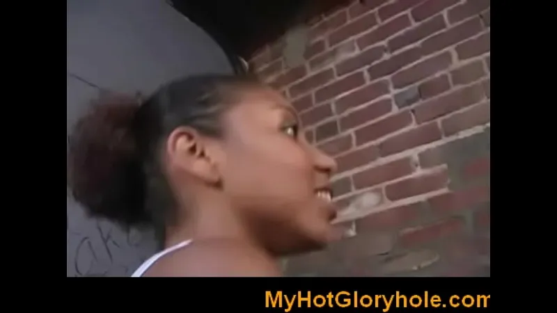 Black Cutie's Gloryhole Blowjob #14