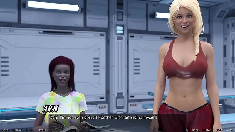 Space Stranded #68 - Boating Blonde Virgin