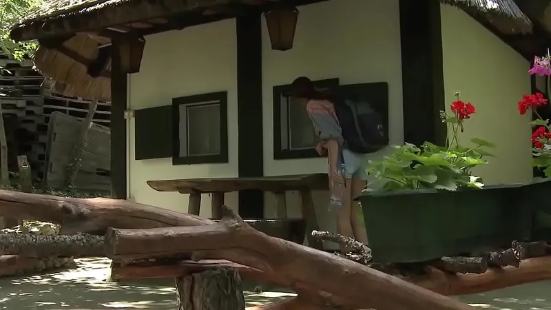 Four Girls Lost in Forest Hike - Uncut Cherry Kiss Scenes